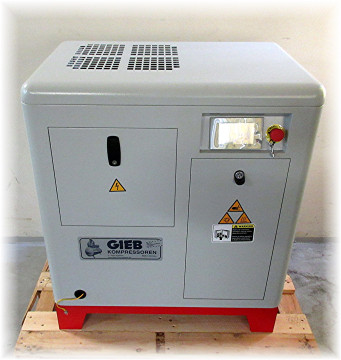 GIEB Schraubenkompressor GS-7,5/10 - ohne Kessel